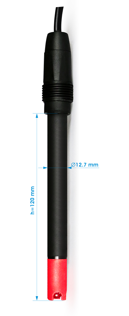 CS1668 pH sensor-for Sludge, Viscous Fluids, Protein, Hydrogen sulfide media