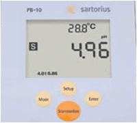 �¹�������˹Sartoriusʵ����ˮ�ֲⶨ�Ǳ�׼�͵绯ѧ������-��׼��PB-10 pH�ƺ�PB-21 PH��